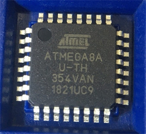 MICROCHIP微芯ATMEGA8A-AU AVR微控制器原装规格参数及引脚功能图