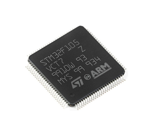 意法半导体STM32F105VCT7微控制器工作原理、参数、应用、原理图以及引脚封装图